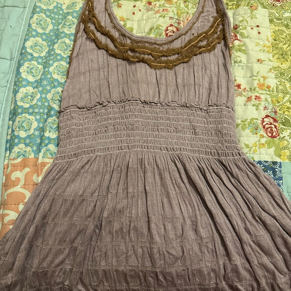 Free People halter top.Xl b/ runs more like a small.For small busted person.